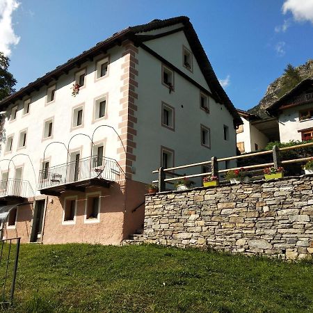 Appartamento Casa Sonnenberg Bosco Gurin Esterno foto