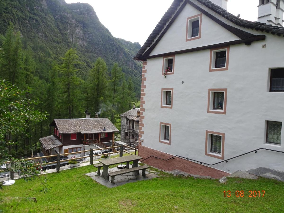 Appartamento Casa Sonnenberg Bosco Gurin Esterno foto