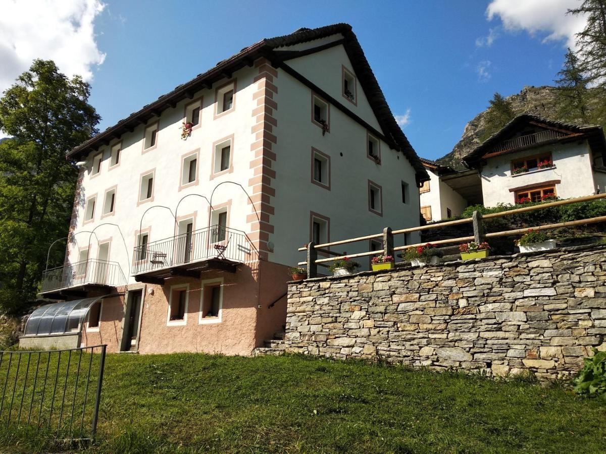 Appartamento Casa Sonnenberg Bosco Gurin Esterno foto