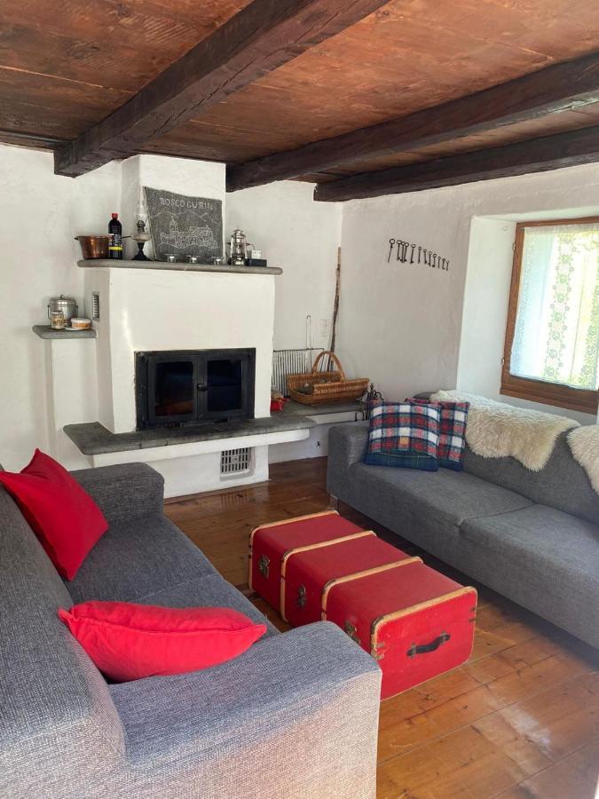 Appartamento Casa Sonnenberg Bosco Gurin Esterno foto