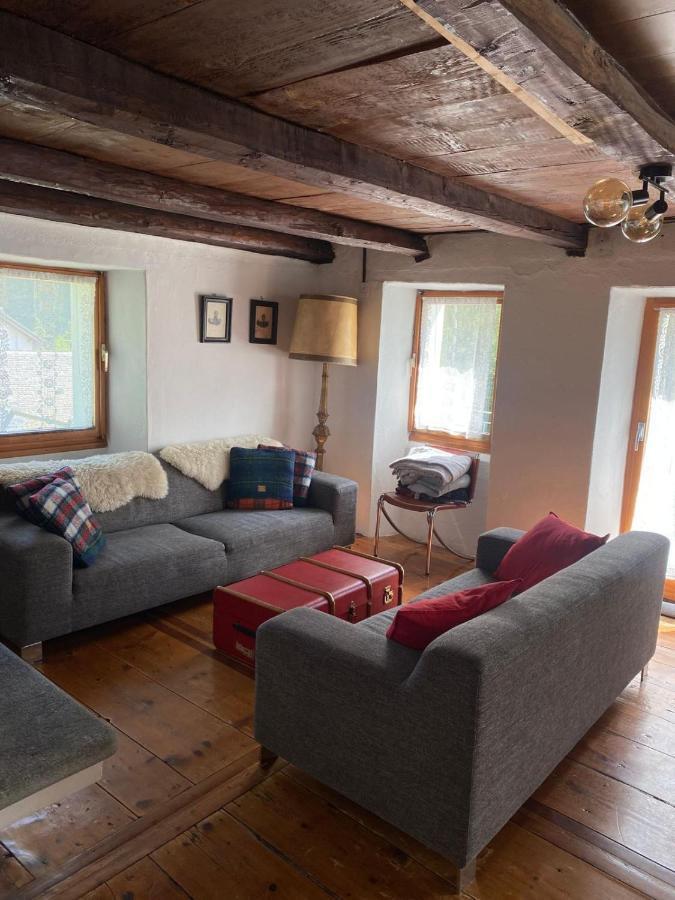 Appartamento Casa Sonnenberg Bosco Gurin Esterno foto